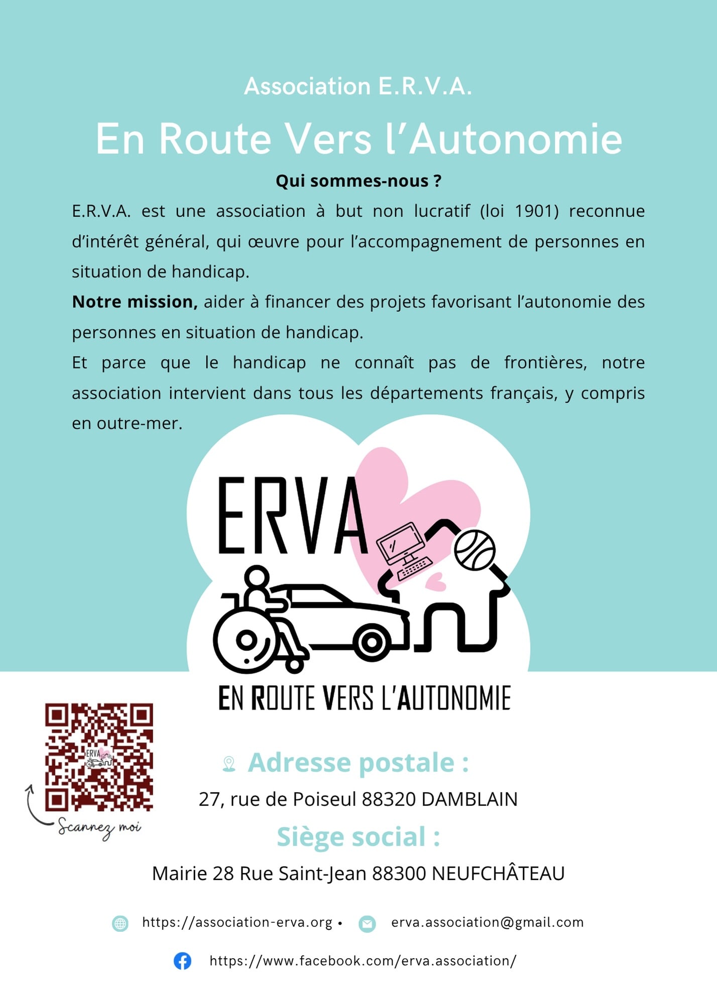 NOUVEAU Flyer ERVA